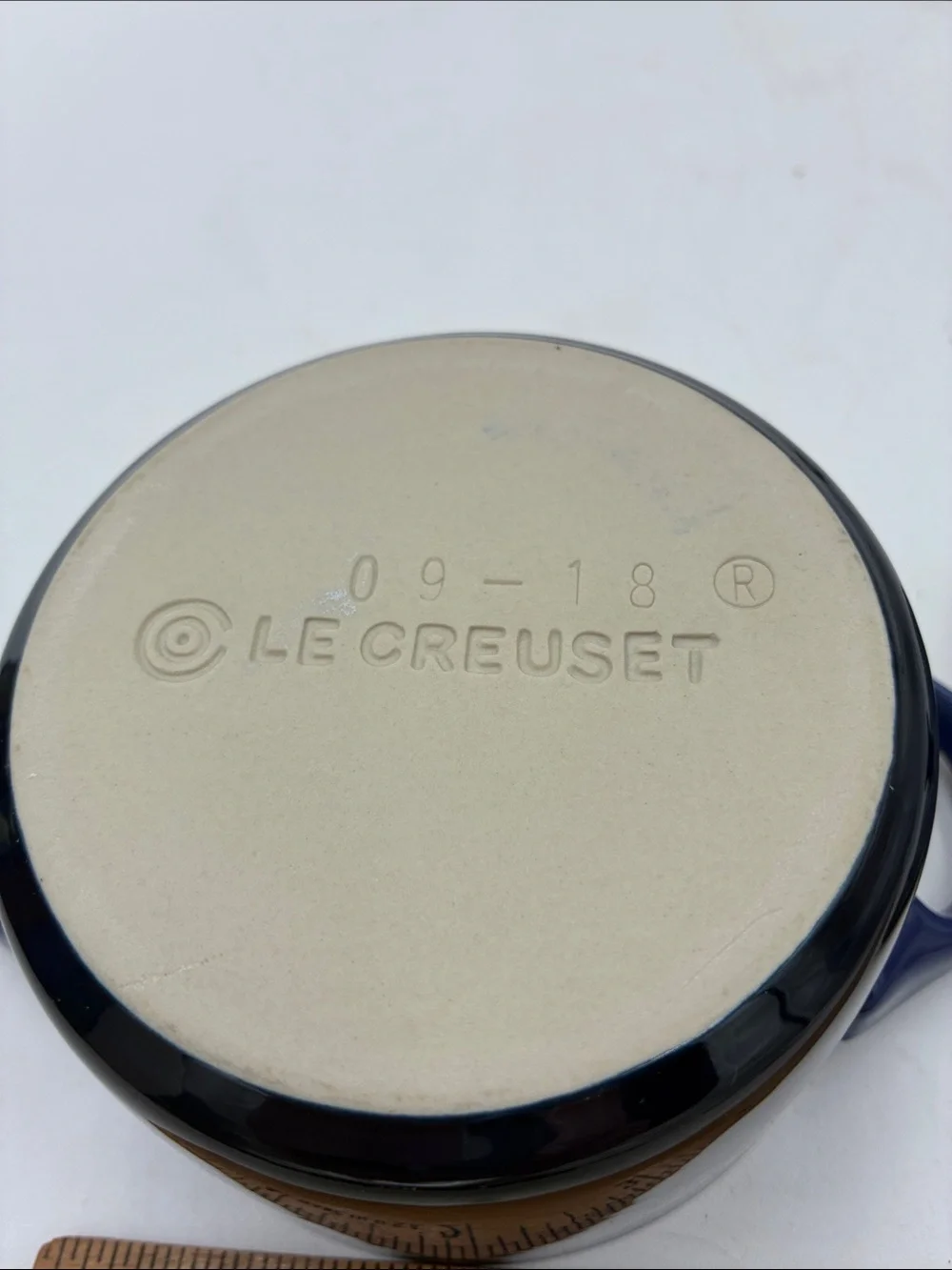 Le Creuset Blue Mini Round Dutch Oven with Lid